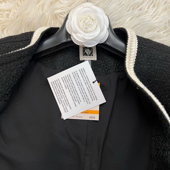 🛍️NWT Anne Klein🛍️ Women's Elegant Tweed Blazer - Picture 6 of 7